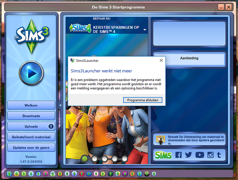 sims 4 game launcher